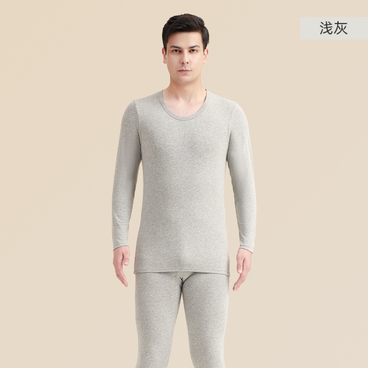 男浅灰