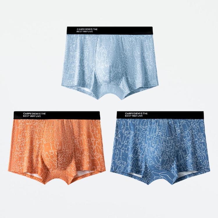 Autumn Wave Blue+Clear Blue+Orange